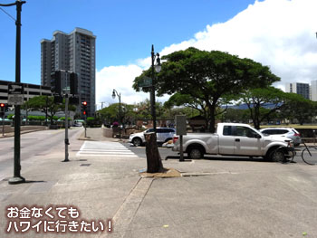 リバーストリートの交差点