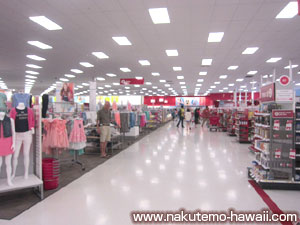 ターゲット カイルア店の店内
