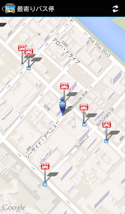 ザ・バスのバス停ID151-1