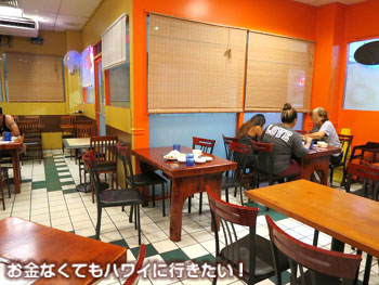 チョダン レストランの店内