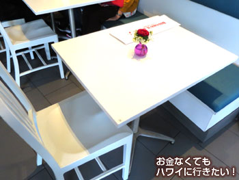 ボガーツカフェ&エスプレッソバーの店内席