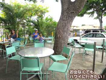ボガーツカフェ&エスプレッソバーのテラス席