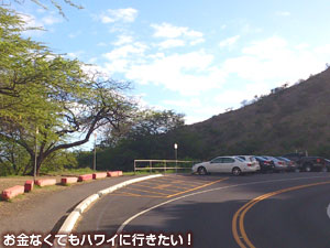 展望台の駐車場