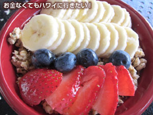 パイナカフェのアサイーボウル