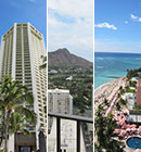 ハイアットリージェンシー・ワイキキビーチマリオット・アウトリガーワイキキ