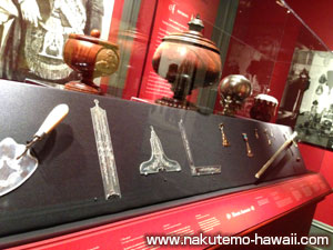 地下展示ギャラリーの宝物