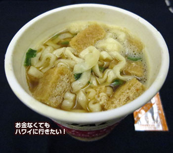 うどんですかい JAL