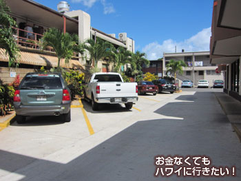 コアパンケーキハウス（Koa Pancake House）カイムキ店の駐車場