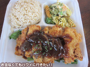 パイオニアサルーンのチキンカツ