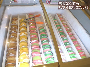ポケバーのマカロンアイス
