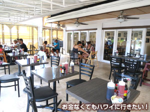 スイートイーズカフェのテラス