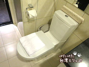 京站国際サービスアパートメント デラックスルーム トイレ