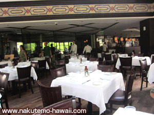 ウルフギャングステーキハウスの店内